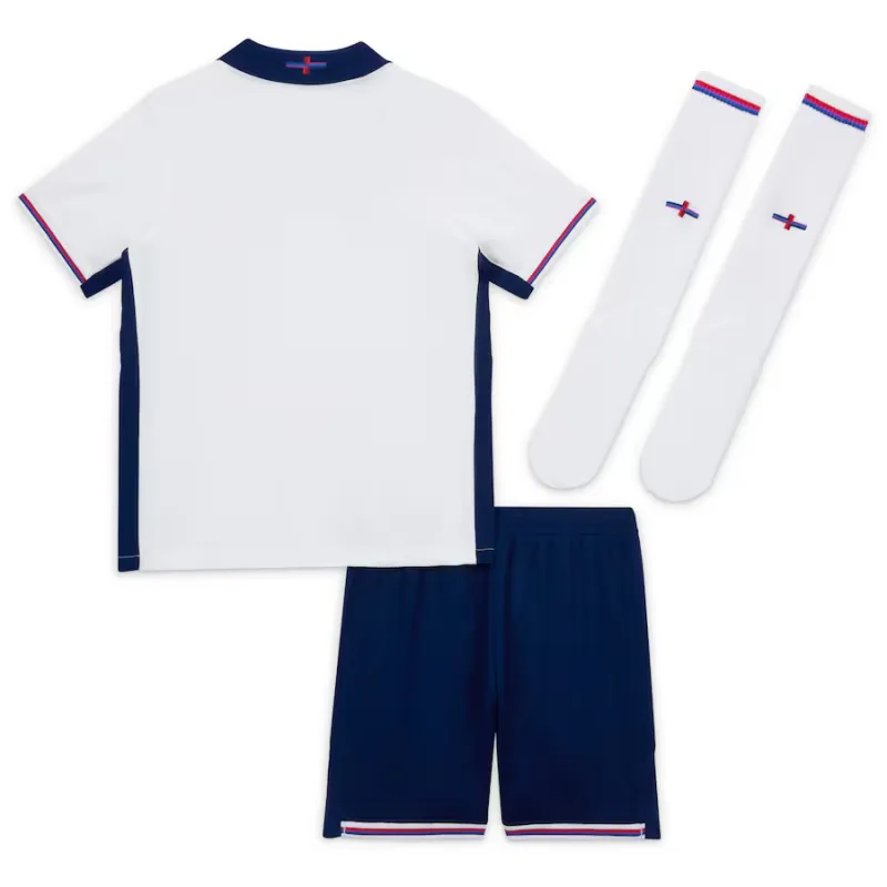 Kit di campo per bambini di casa dell'Inghilterra 2024/25 - Bianco
