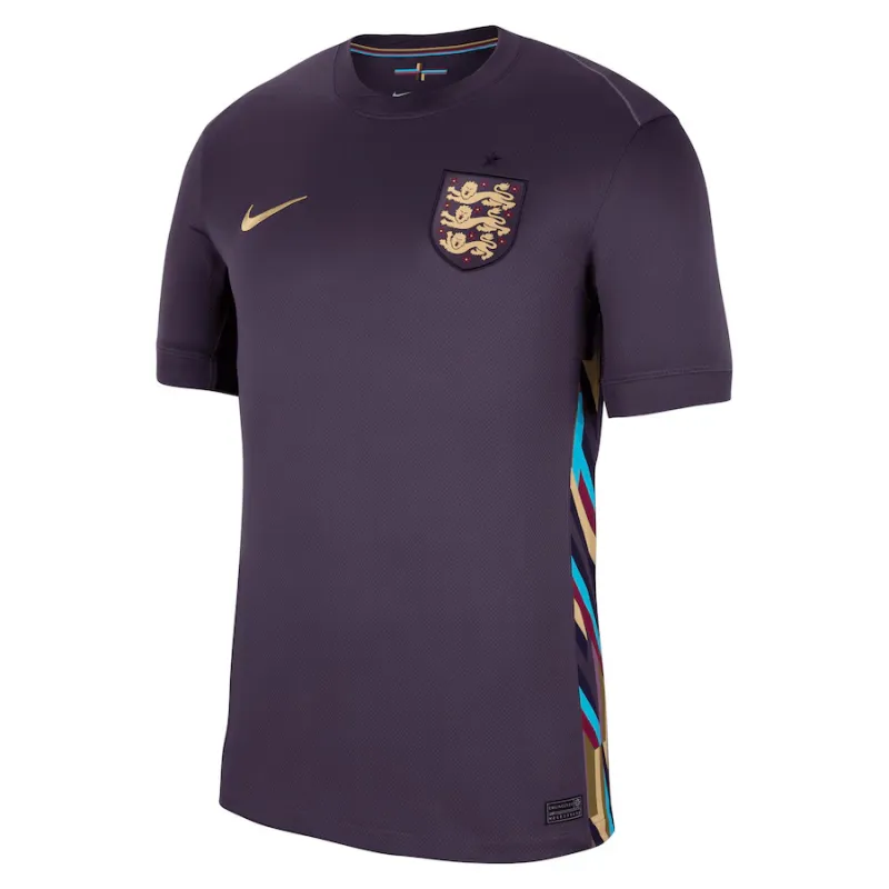 England 2024/25 Away Jersey - Player Edition - Purple