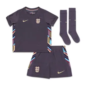 England 2024/25 Away Kids' Kit - Purple