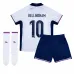 Jude Bellingham's England 2024/25 Home Kids' Kit - White
