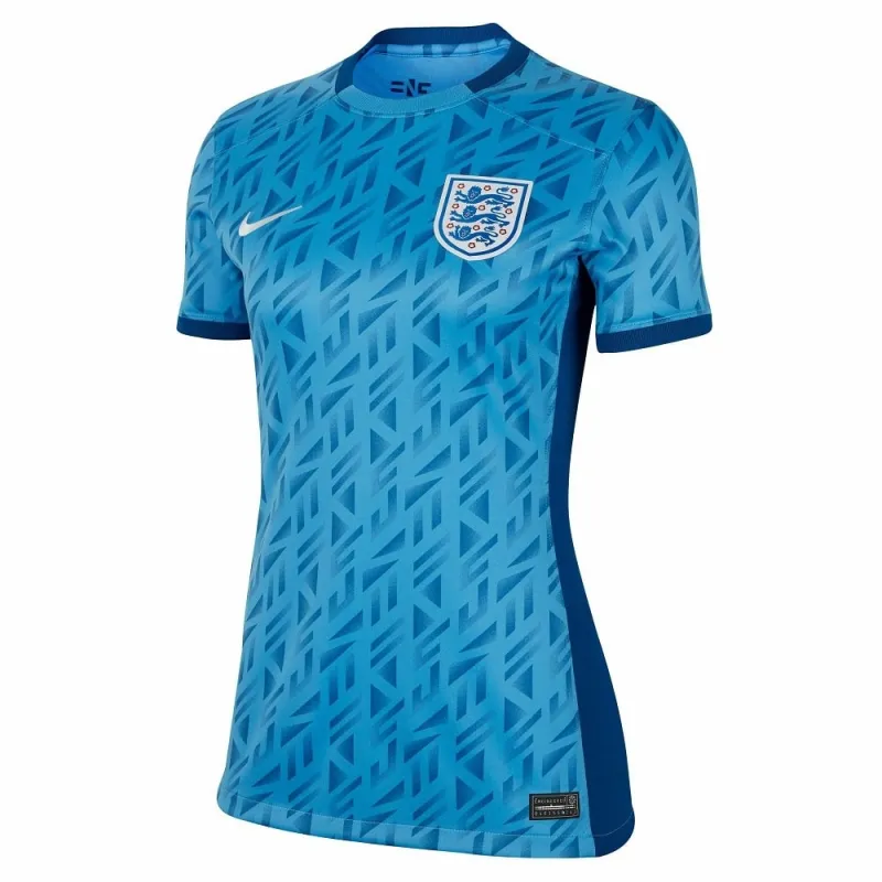England's 2023/24 Women's Away Jersey - Blue
