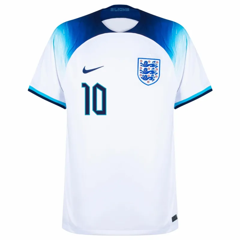 Sterling's England 2022 World Cup Home Jersey - White