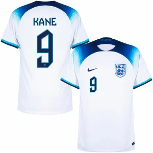 Harry Kane's England's 2022 World Cup Home Jersey - White