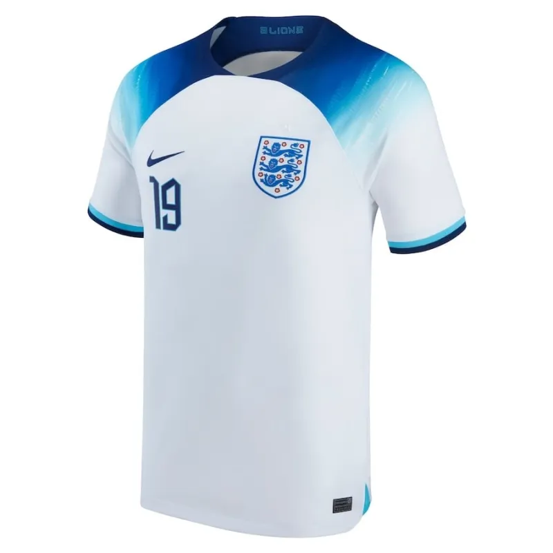 Mount's England 2022 World Cup Home Jersey - White