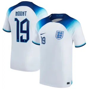 Mount's England 2022 World Cup Home Jersey - White