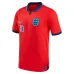Sterling's England 2022 World Cup Away Jersey - Red