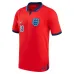 Mount's England 2022 World Cup Away Jersey - Red