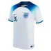 Bellingham's England 2022 World Cup Home Jersey - White
