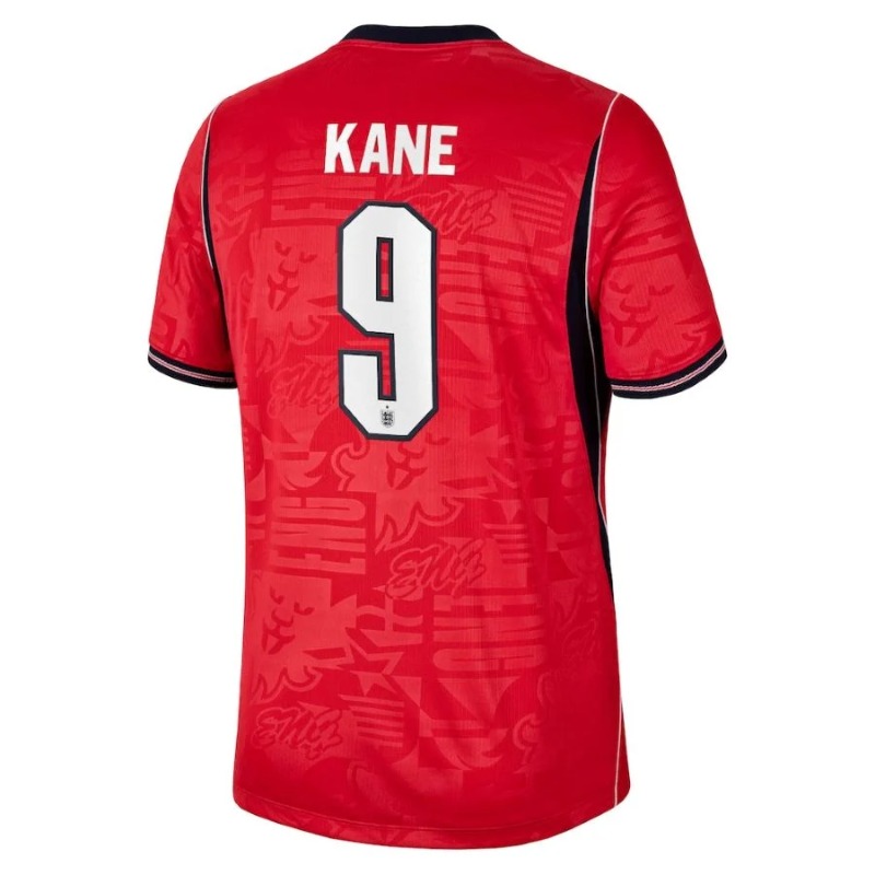 England HARRY KANE 2026/27 Away Kids Kit Red