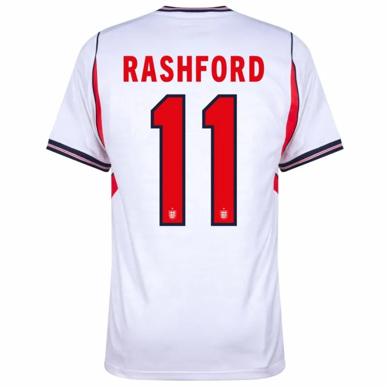 England RASHFORD 2026/27 Home Kids Kit White