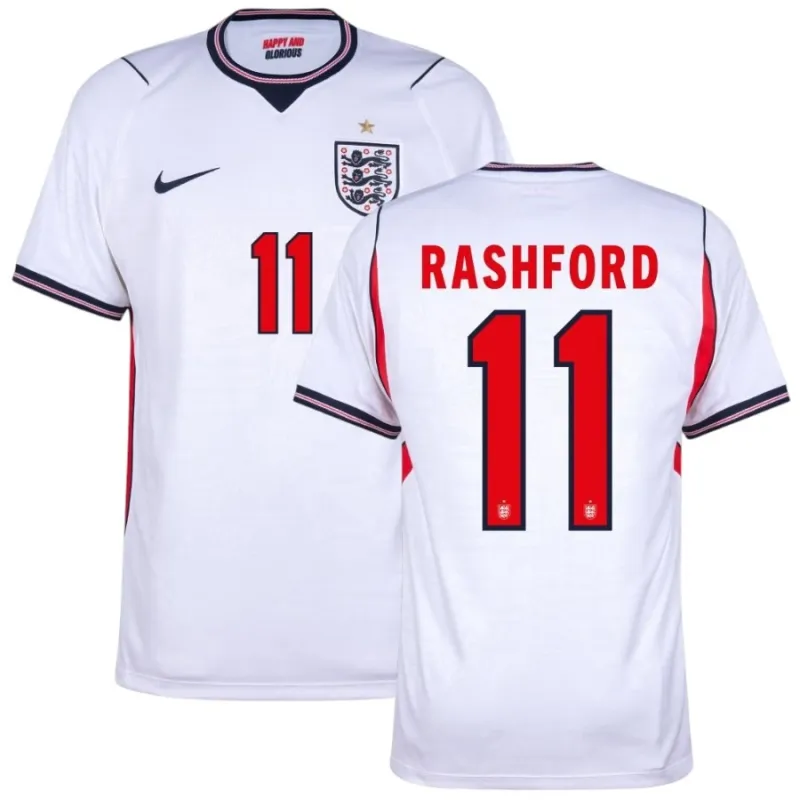England RASHFORD 2026/27 Home Jersey White