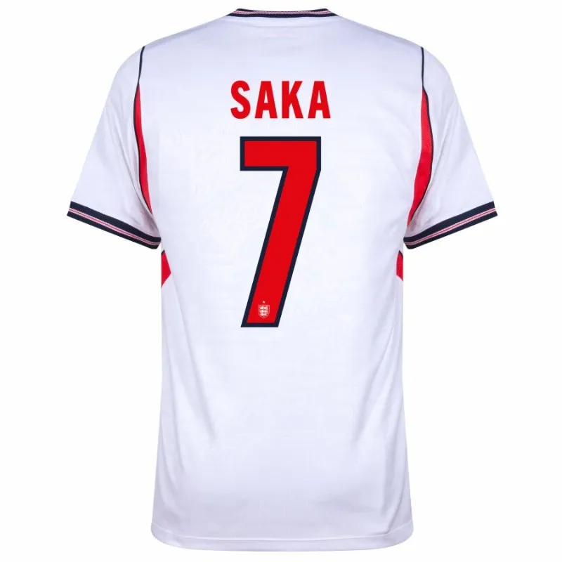 England SAKA 2026/27 Home Kids Kit White