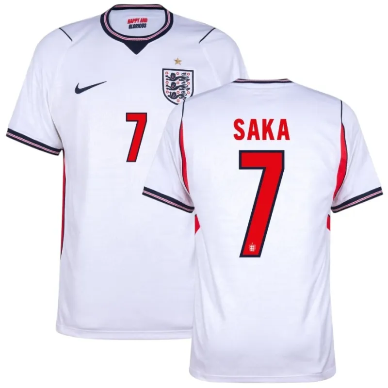 England SAKA 2026/27 Home Jersey White