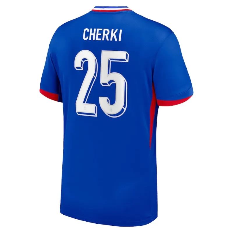 Frankreich 2024/25 Rayan Cherki Heimtrikot Replica