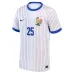 Cherki France 2024/25 Away Replica Jersey Blue