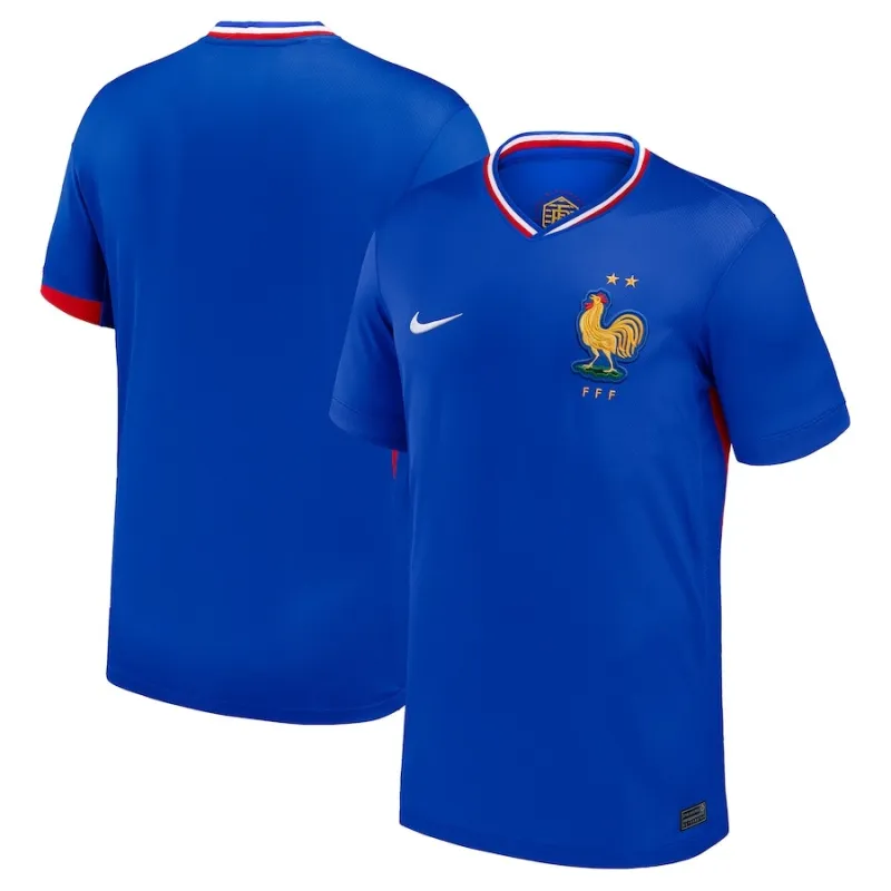 French team's 2024/25 home kids' jersey - Blue