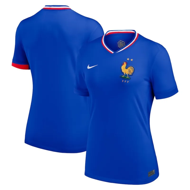 The French team's 2024/25 home women's jersey - Blue