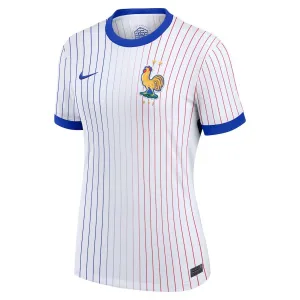 Camiseta visitante femenina de la selección francesa 2024/25 - Blanca