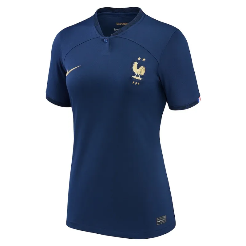 The French team's 2022 home World Cup women's jersey - Blue