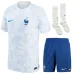 France 2022 World Cup Kids' Away Kit White