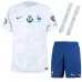 Le maillot du kit d'enfant de l'équipe nationale de France pour l'Euro 2024 à l'extérieur - Blanc