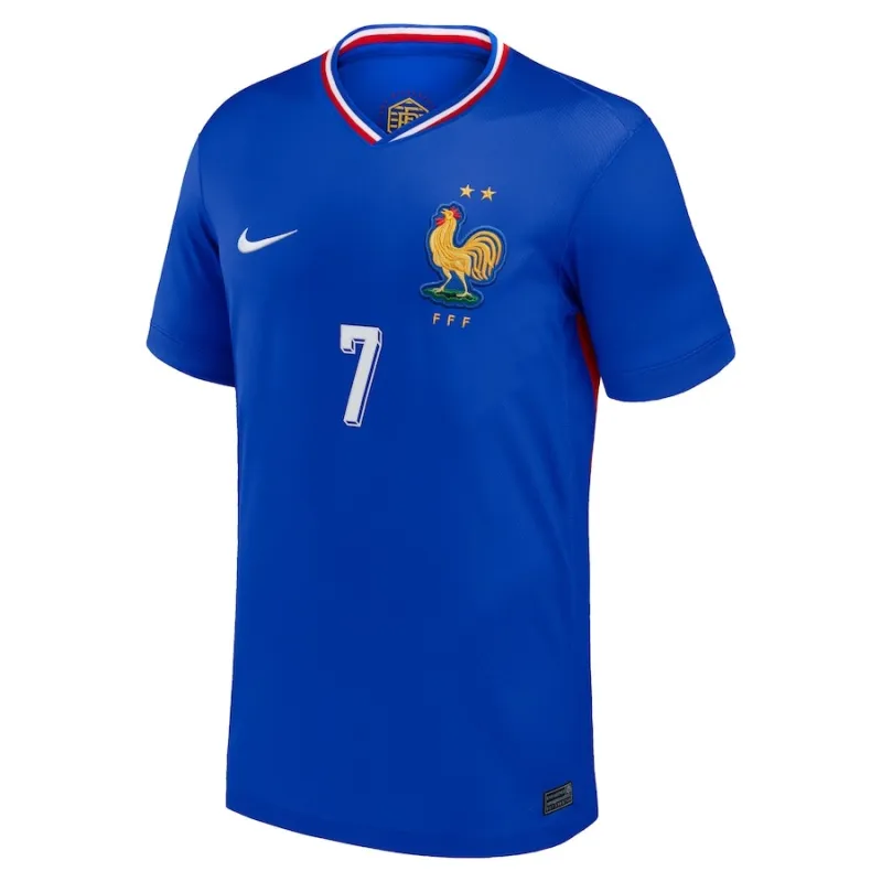 Griezmann's France national team 2024/25 home jersey - Blue