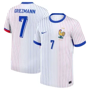 Griezmann's away jersey for the French national team in 2024/25 - White