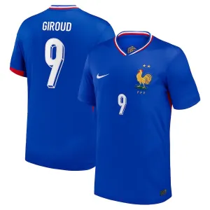 La camiseta infantil local de la selección nacional francesa de Giroud en 2024/25 - Azul