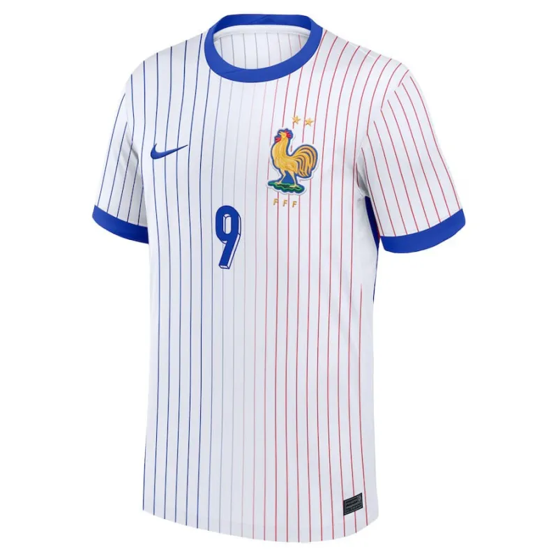 Giroud's away children's jersey of the French national team in 2024/25 - White