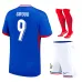 Il maglia del kit per bambini di casa della squadra nazionale francese di Giroud nel 2024/25 - Blu