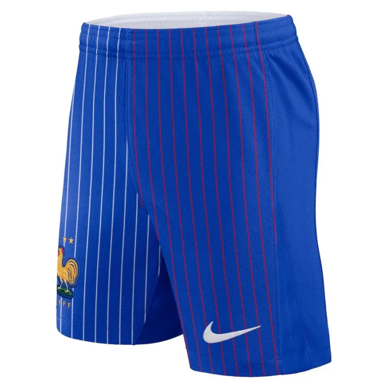 El kit infantil visitante de la selección nacional francesa de Mbappé en 2024/25 - Blanco
