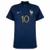 Kylian Mbappé's French national team 2022 home World Cup jersey - Blue