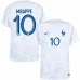 Kylian Mbappé's French national team 2022 away World Cup jersey - White