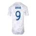 Le ensemble de maillot enfant d'extérieur de l'équipe nationale de France d'Olivier Giroud pour la Coupe du monde 2022 - Blanc