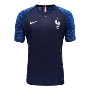 La maglia retro di casa della squadra nazionale francese nel 2018 - Blu