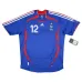 La maglia retro di casa della squadra nazionale francese di Thierry Henry dal 2006 al 2007 - blu.