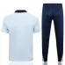 Tenue de entraînement POLO 2024/25 de l'équipe nationale française + pantalon - blanc