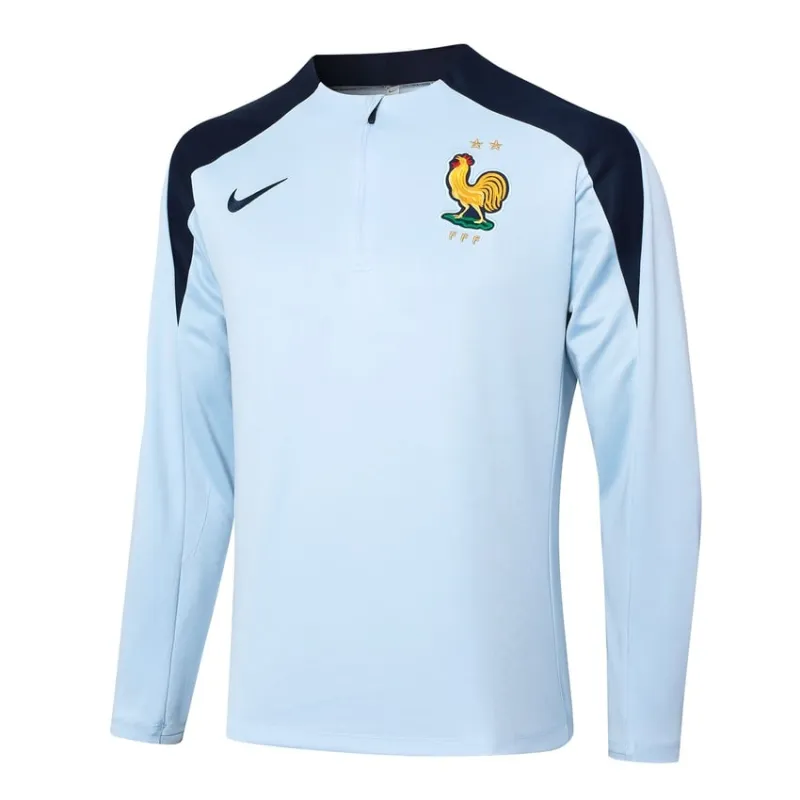 L'abito sportivo e i pantaloni della squadra nazionale francese 2024/25 - bianco