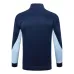 La veste de sport et les pantalons de l'équipe de France 2024/25 - bleu