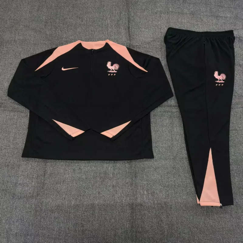 France 2025/26 Set Sportivo Bambino Nero