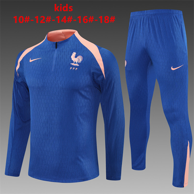 France 2025/26 Set Sportivo Bambino Blu