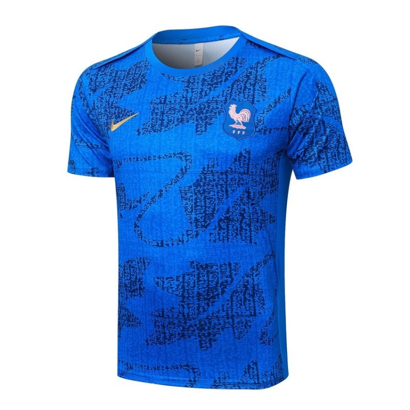 France 2025/26 Training Jersey + Shorts - Blue