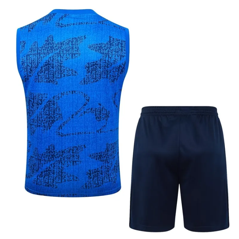 France 2025/26 Tank Top + Shorts Set - Blue