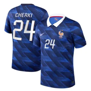 France CHERKI 2026 World Cup home jersey blue
