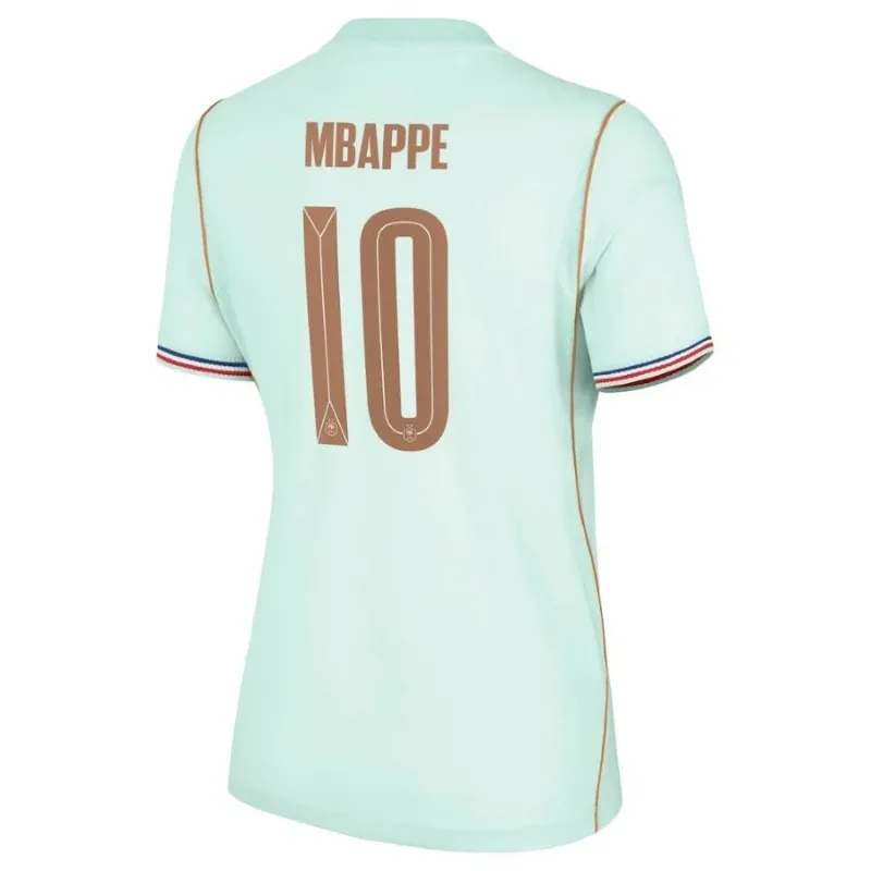 Frankreich MBAPPE WM 2026 Damen Auswärtstrikot grün