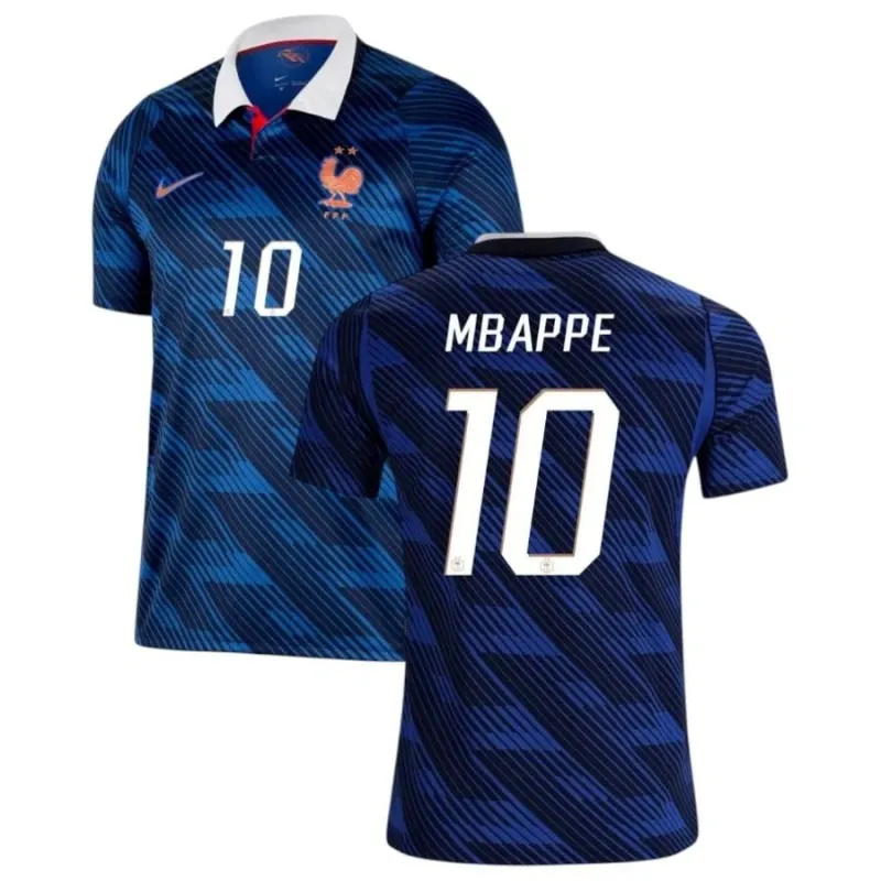 Frankreich MBAPPE WM 2026 Kinder Heimtrikot blau