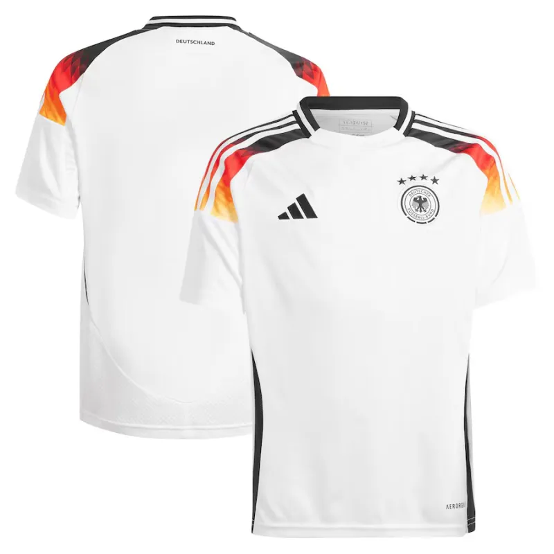 Germany's 2024/25 Home Kids' Jersey - White