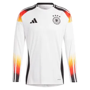Germany's 2024/25 Home Long-Sleeved Jersey - White