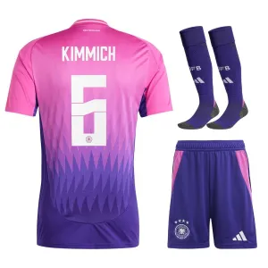 Joshua Kimmich's 2024/25 Away Kids' Kit - Pink