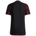Germany's 2022 FIFA World Cup Away Player Version Jersey - Red and Black